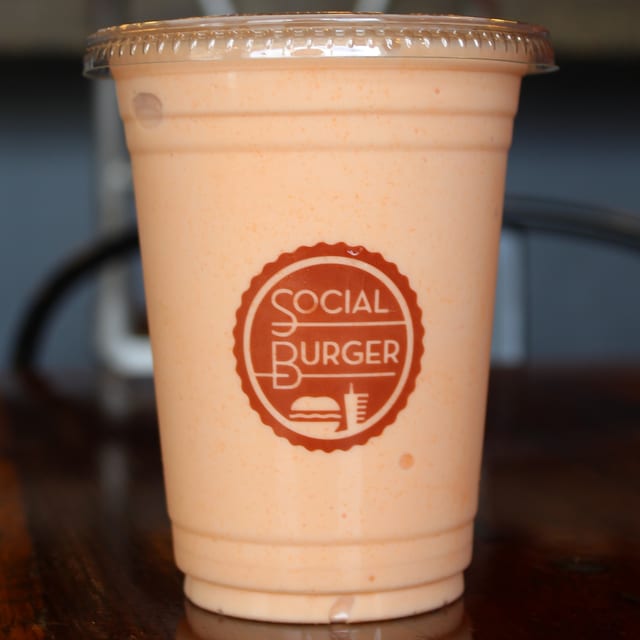 Orange Creamsicle Milkshake.